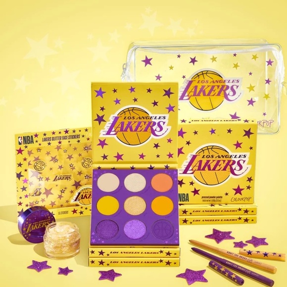 ColourPop Los Angeles Lakers Glitterally Obsessed Glitter Gel - Picture 4 of 4